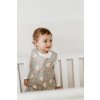 Celoroční spací pytel s nohavicemi Sleepee Vintage Animals Sky Blue/Cream XS