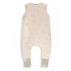 Celoroční spací pytel s nohavicemi Sleepee Vintage Animals Sky Blue/Cream XS