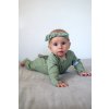 Moniel rostoucí čelenka pro miminka 0 24 měsíců Olive zelená3
