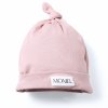 Moniel novorozenecká čepice pro miminko Pastel růžová
