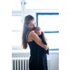 Moniel kojící a těhotenská košilka:šaty na ramínka All Black černá16