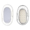 Prostěradlo do kočárku, košíku a kolébky DL Ivory Forest Grey 5903175927767 2