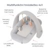Multifunkční hnízdečko 4v1 Sleepee s hrazdičkou, bílým šumem a odnímatelnými bočnicemi