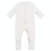 Moniel Dětský rostoucí overal Holoubek White bílá přední strana