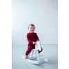 Moniel Dětský rostoucí overal Srdce Love červená7