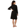 Moniel kimono/župan All Black černý jednovelikostní