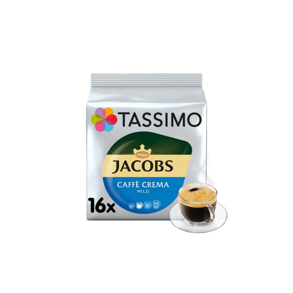 Tassimo Jacobs Mild Caffè Crema kapszula 16 adag