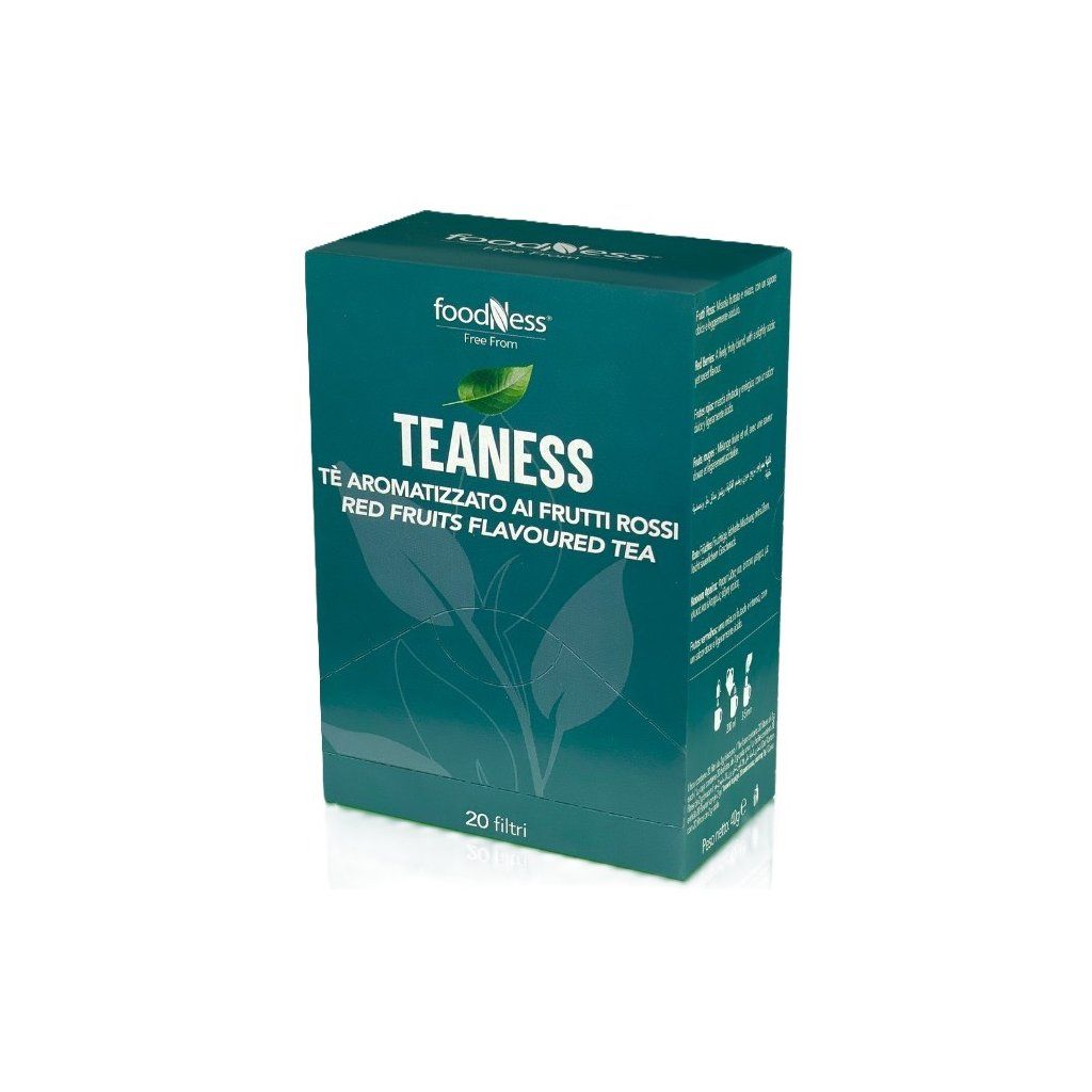FoodNess TeaNess Piros Gyümölcsös 20 filter 40 g