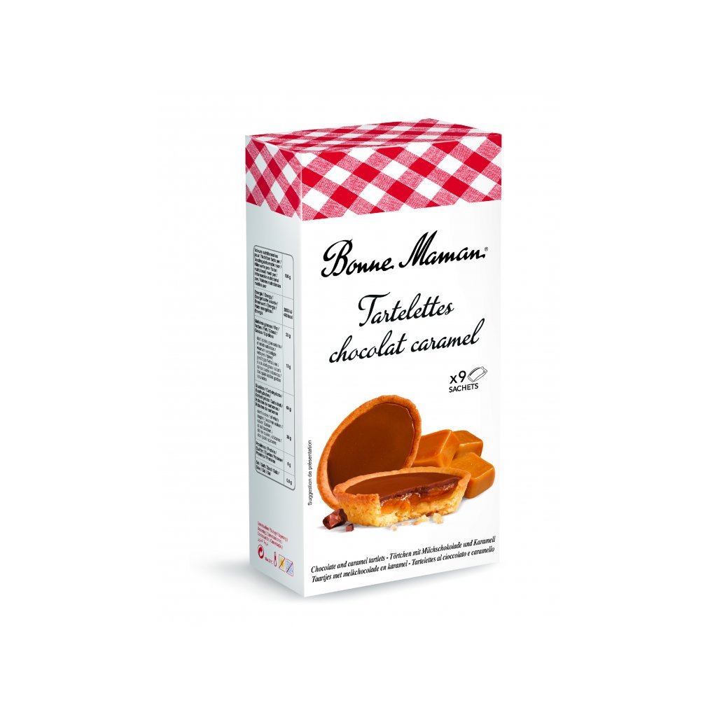 bonne maman tartelettes chocolat caramel nejkafe