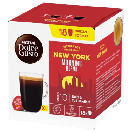 nescafe dolce gusto new york morning blend grande 18 ks