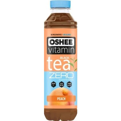 oshee balck tea peach 555ml nejkafe cz