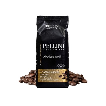 pellini espresso bar n 3 gran aroma zrnkova kava 1 kg