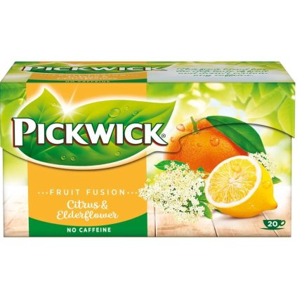 Pickwick Fruit Fusion Čaj citrusy s bezovým květem 20x 2g