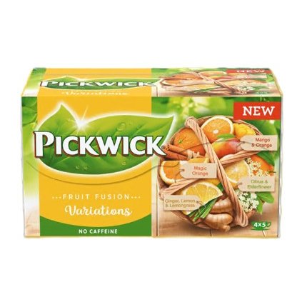 Pickwick Fruit Fusion Čaj Variace Pomeranč 20x 2g