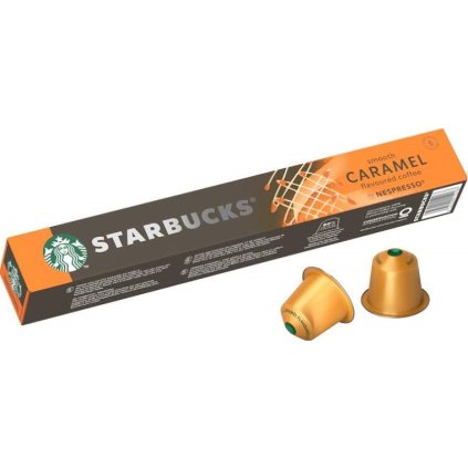 starbucks caramel nespresso 10ks nejkafe cz