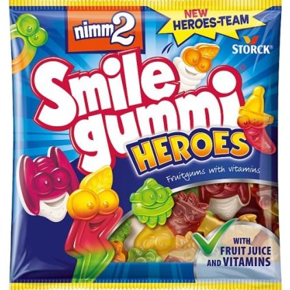 storck nimm2 smile heroes ovocne zelatinove bonbony 90g nejkafe cz