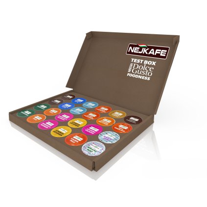 Test box 24 kapslí do Dolce Gusto® Foodness od NEJKAFE