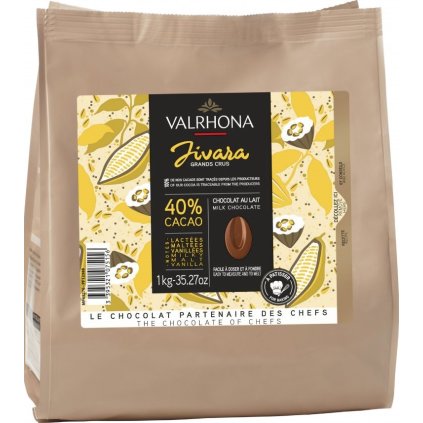 valrhona feves jivara 40 1kg nejkafe cz
