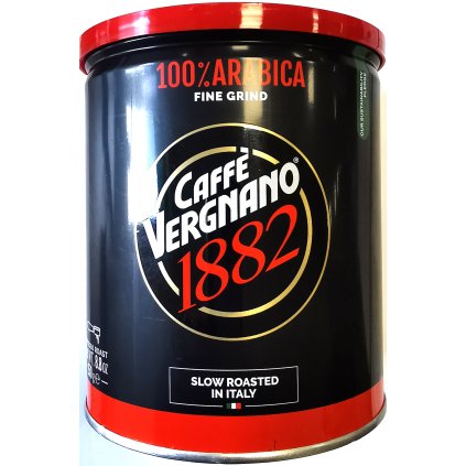 vergnano espresso mletá 250g nejkafe cz