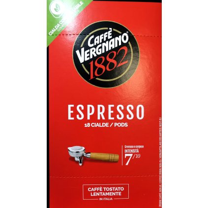 vergnano espresso ese 18 ks nejkafe cz