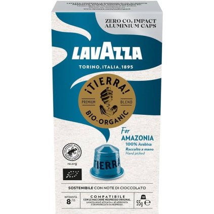 lavazza amazonia bio organic nespresso 10ks nejkafe cz