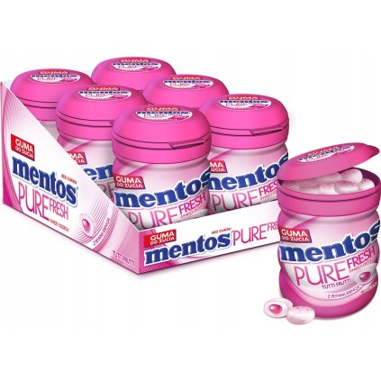 mentos pure fresh bubble fresh karton2 6ks nejkafe cz