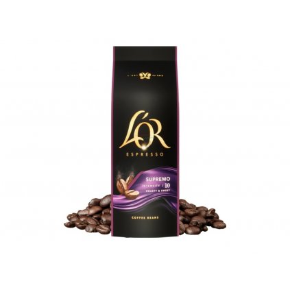 l or supremo zrnkova kava 500g