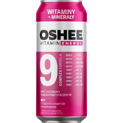 Oshee vitamin energy vitamins&minerals 500ml nejkafe cz