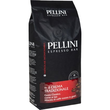 pellini n4 crema tradizionale zrno 1kg nejkafe cz