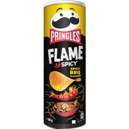 pringles flame spicy bbq 160g nejkafe cz