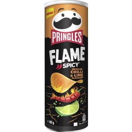 Pringles Flame Mexican Chilli Lime 160g nejkafe cz
