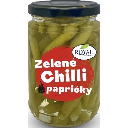 Zelene chilli papriky 280g nejkafe cz