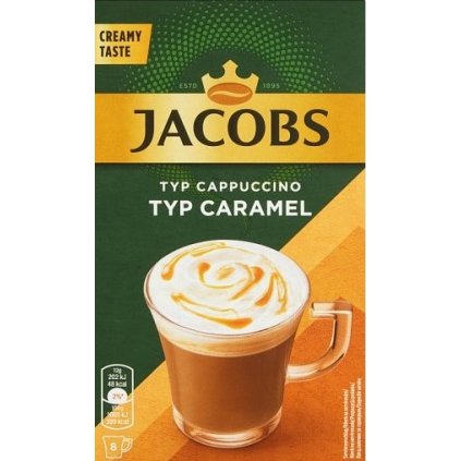jacobs milka cappuccino caramel 96g nejkafe cz