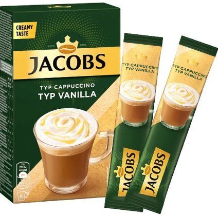 jacobs kappuccino vanilia 96g nejkafe cz