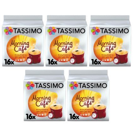 tassimo morning cafe 16 kusu karton 5 baleni
