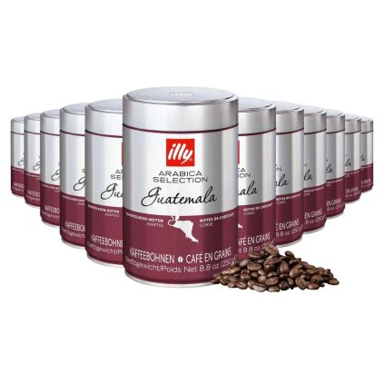 illy guatemala zrnkova kava 250g 12ks