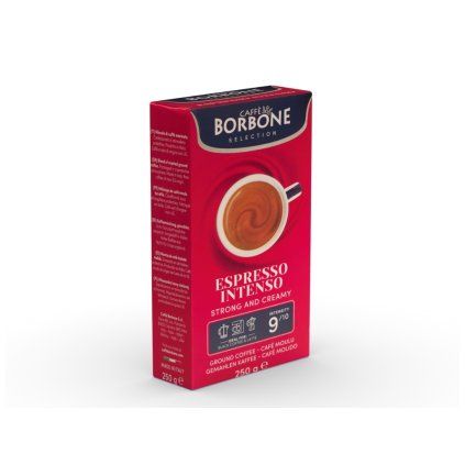 caffe borbone espresso intenso mleta kava 250 g