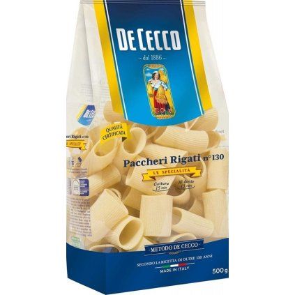 de cecco paccheri n 130 500g nejkafe cz