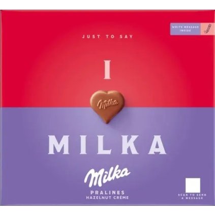milka i love milka hazelnut 110g nejkafe cz