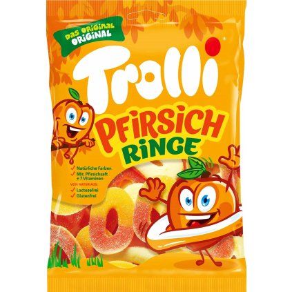 Trolli Pfirsich Ringe 200 g