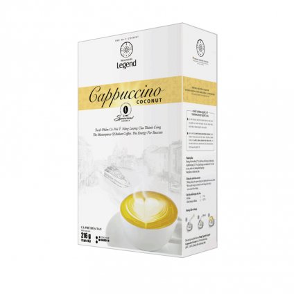 Trung Nguyen Cappuccino Coconut instant vietnámi kávé 216 g- tomilla