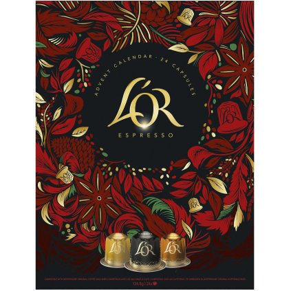 Adventní kalendář L´OR Espresso 24 kapslí do Nespresso®
