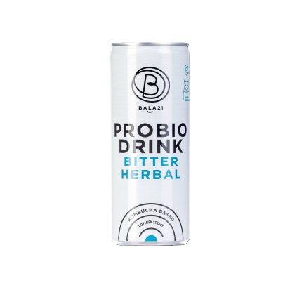 Bala21 Probiodrink Bitter Herbal Kombucha s probiotiky  250 ml