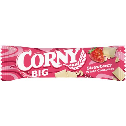 corny big granola bar strawberry white chocolate packaging nejkafe cz