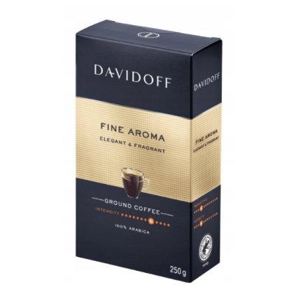 davidoff fine aroma mleta kava 250 g nejkafe cz