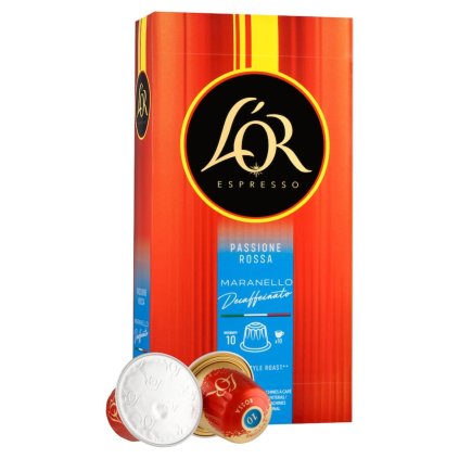 l or espresso maranello decaffeinato bezkofeinova kava v kapslich 10 ks 52g