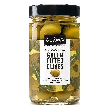 Olymp Green pitted olives 320ml nejkafe cz