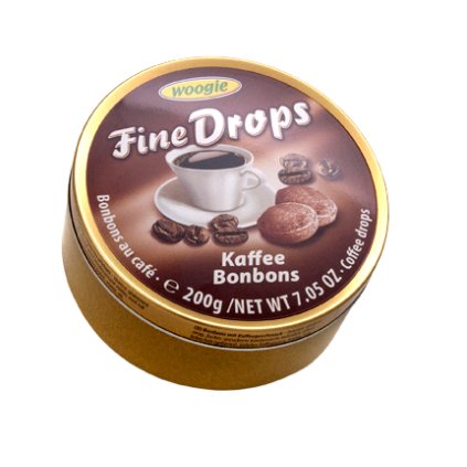 woogie fine drops bonbony v plechove doze kava 200g nejkafe cz