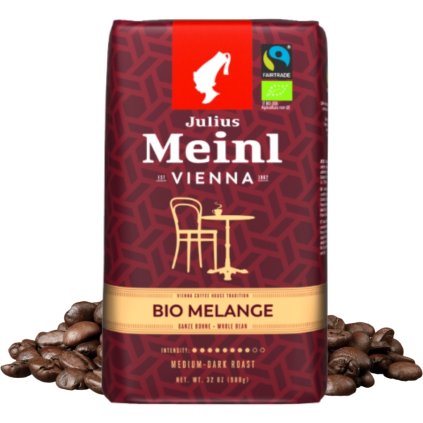 julius meinl bio melange zrnkova kava 900 g