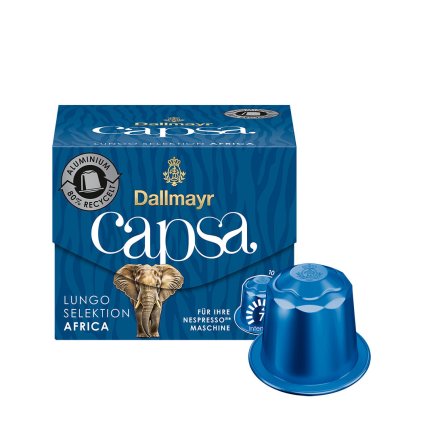 Dallmayr Capsa Lungo Selektion Africa hliníkové kapsle 10 ks